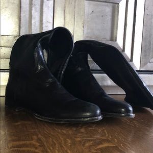 black boots calf lagnth